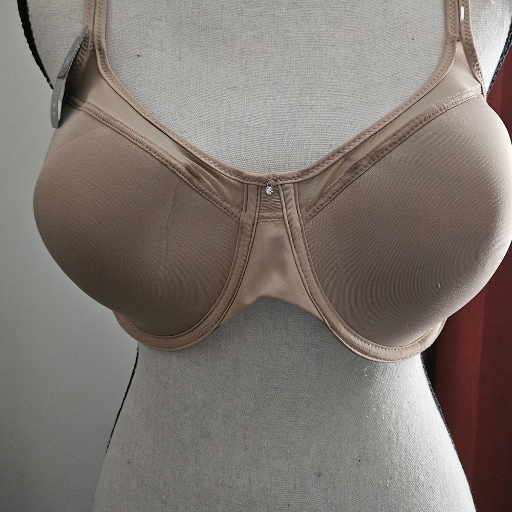 Bali Smooth Beige Underwire Bra